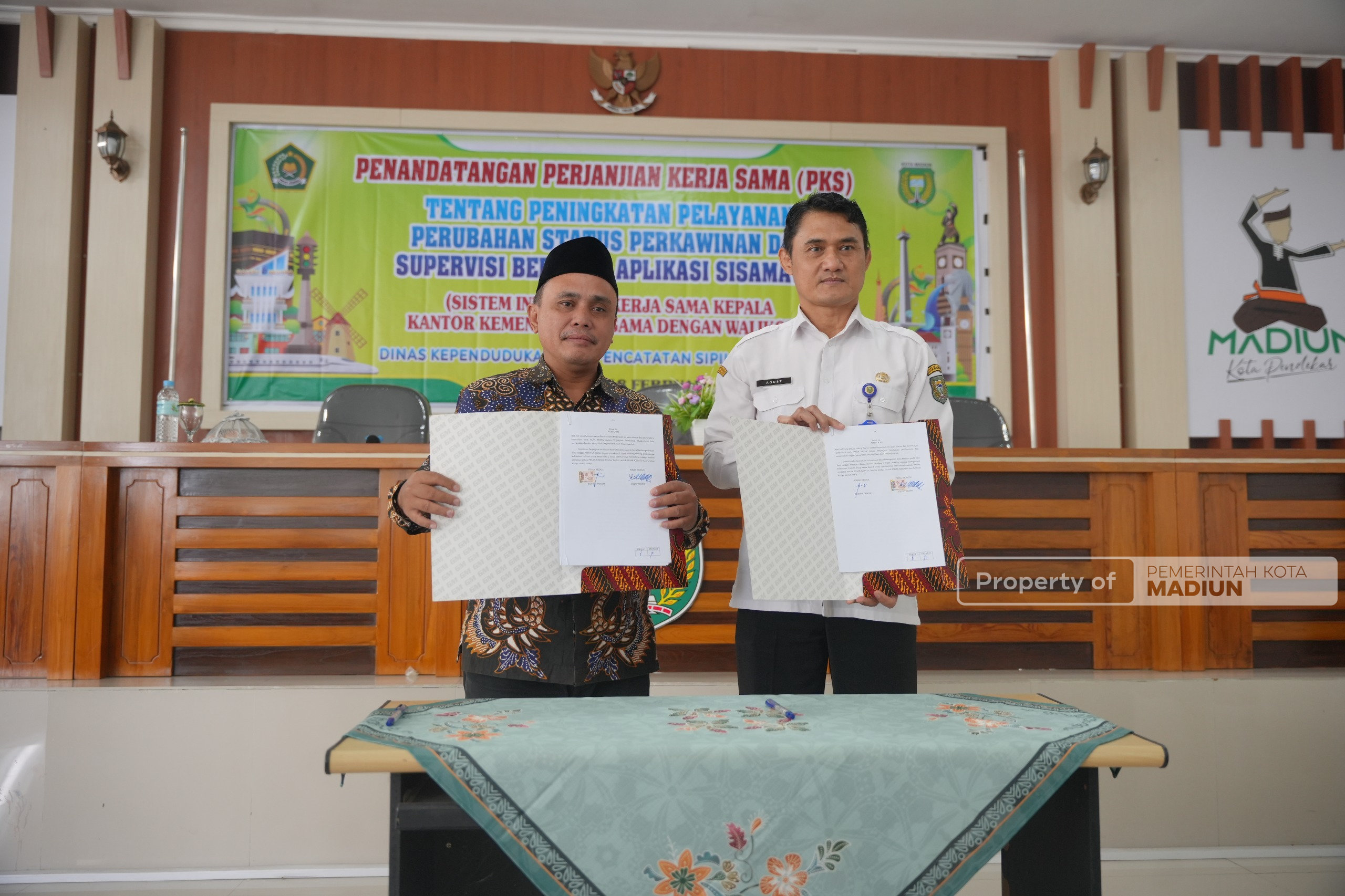 Integrasikan Layanan Pernikahan dan Adminduk, Status Pengantin di Kota Madiun Kini Langsung Berubah