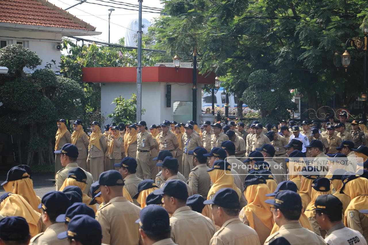 Pimpin Apel di Balai Kota, Sekda Ajak ASN Terus Tingkatkan Kinerja dan Pelayanan