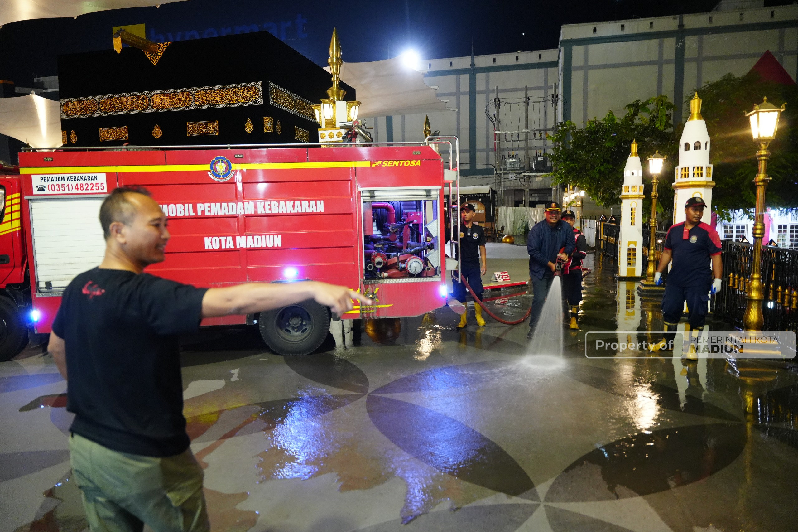 Jaga Kebersihan Destinasi Wisata, Plt Wali Kota Madiun Instruksikan Kerja Bakti UMKM