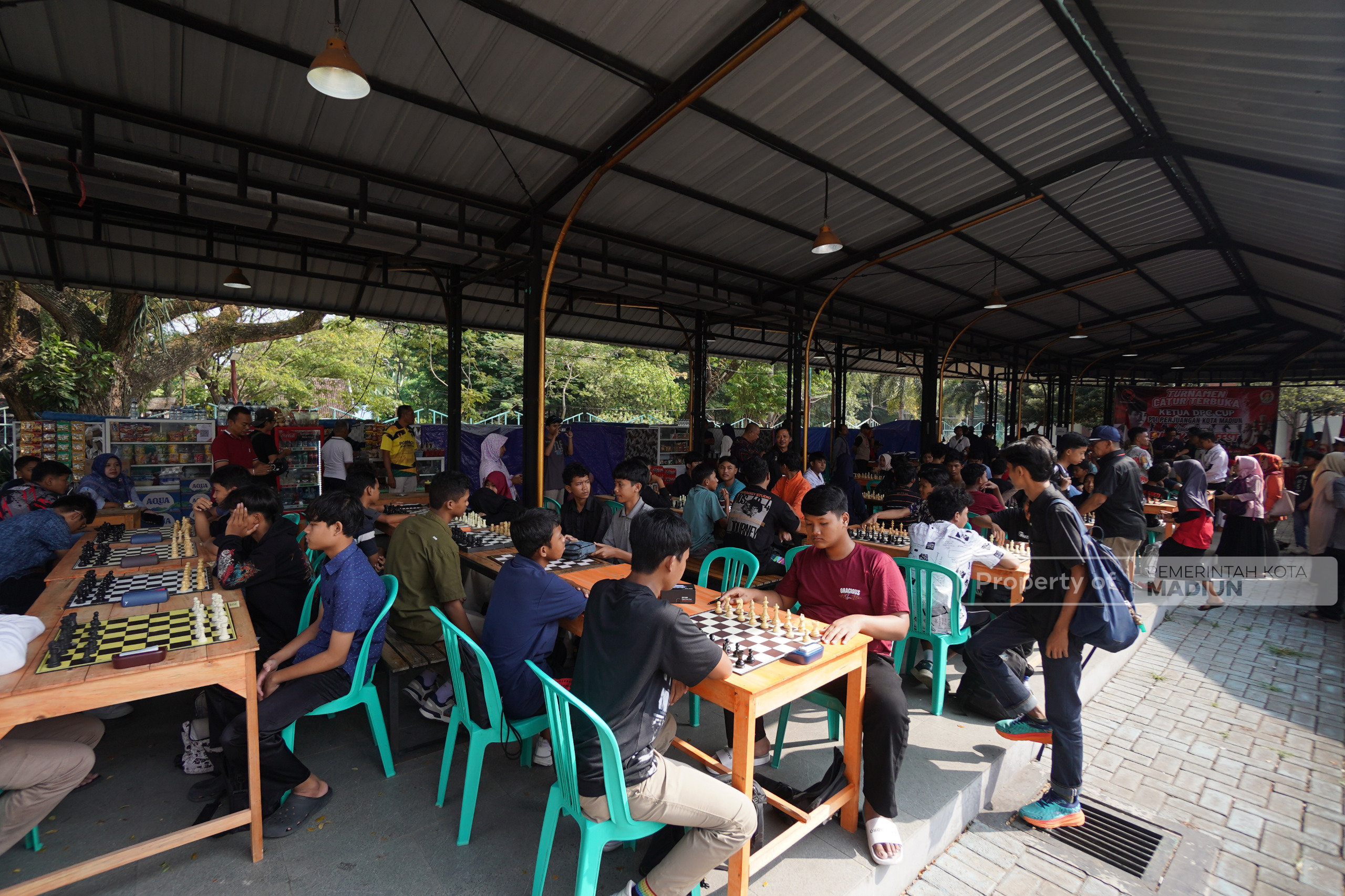 Buka Turnamen Catur Bung Karno Fest, Plt Wali Kota Madiun Dorong Olahraga Jadi Wadah Pembinaan Atlet dan Penggerak Ekonomi Warga