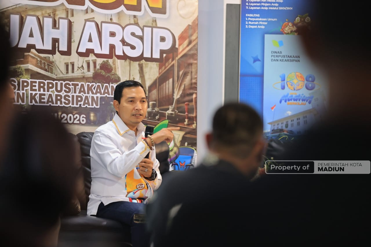 Lewat Madiun Jelajah Arsip, Plt Wali Kota Madiun Dorong Pelestarian Sejarah dan Budaya Kota