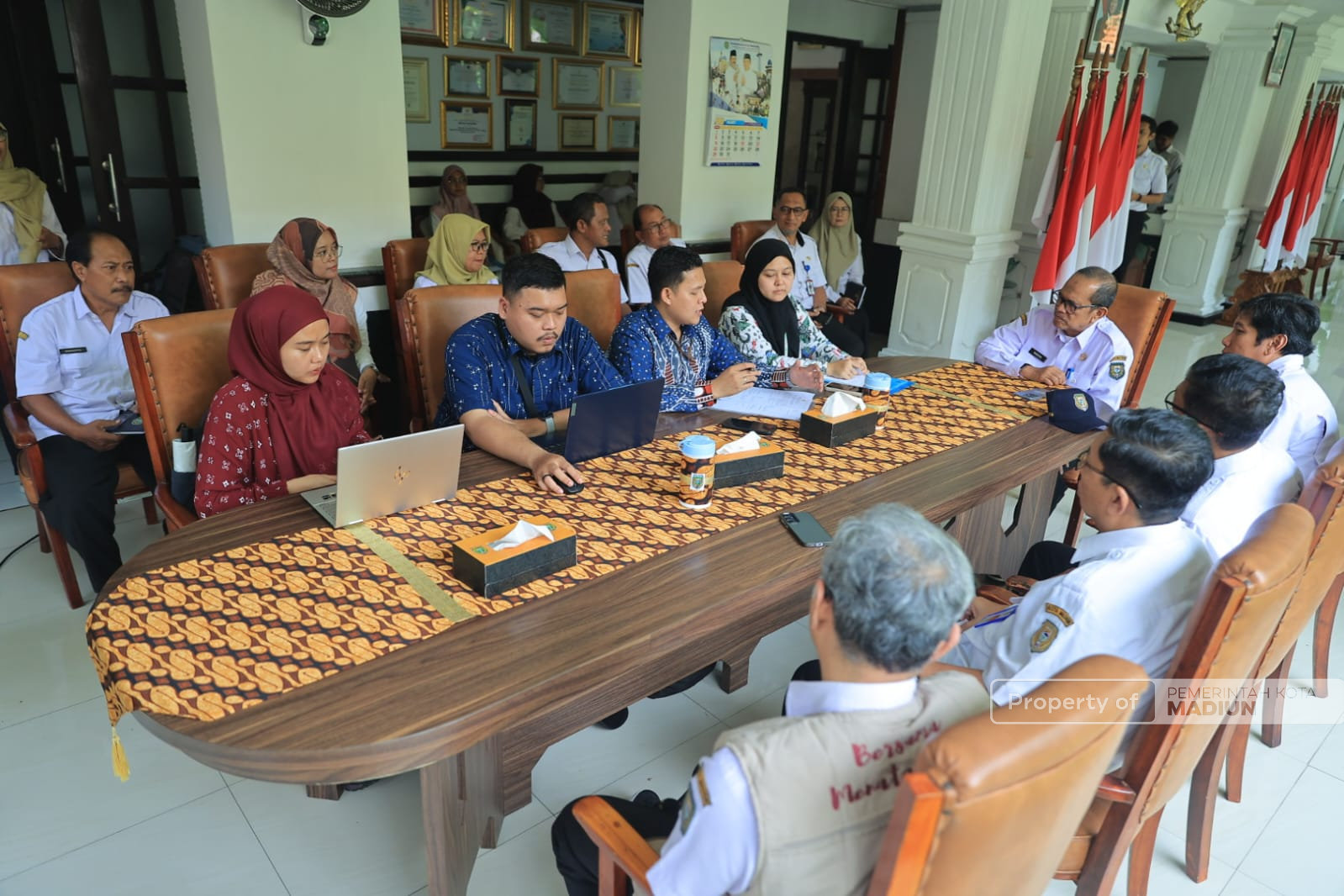 Pastikan Kesesuaian Tata Ruang, Kementerian ATR/BPN Monitoring Dokumen KKPR RRT di Kota Madiun