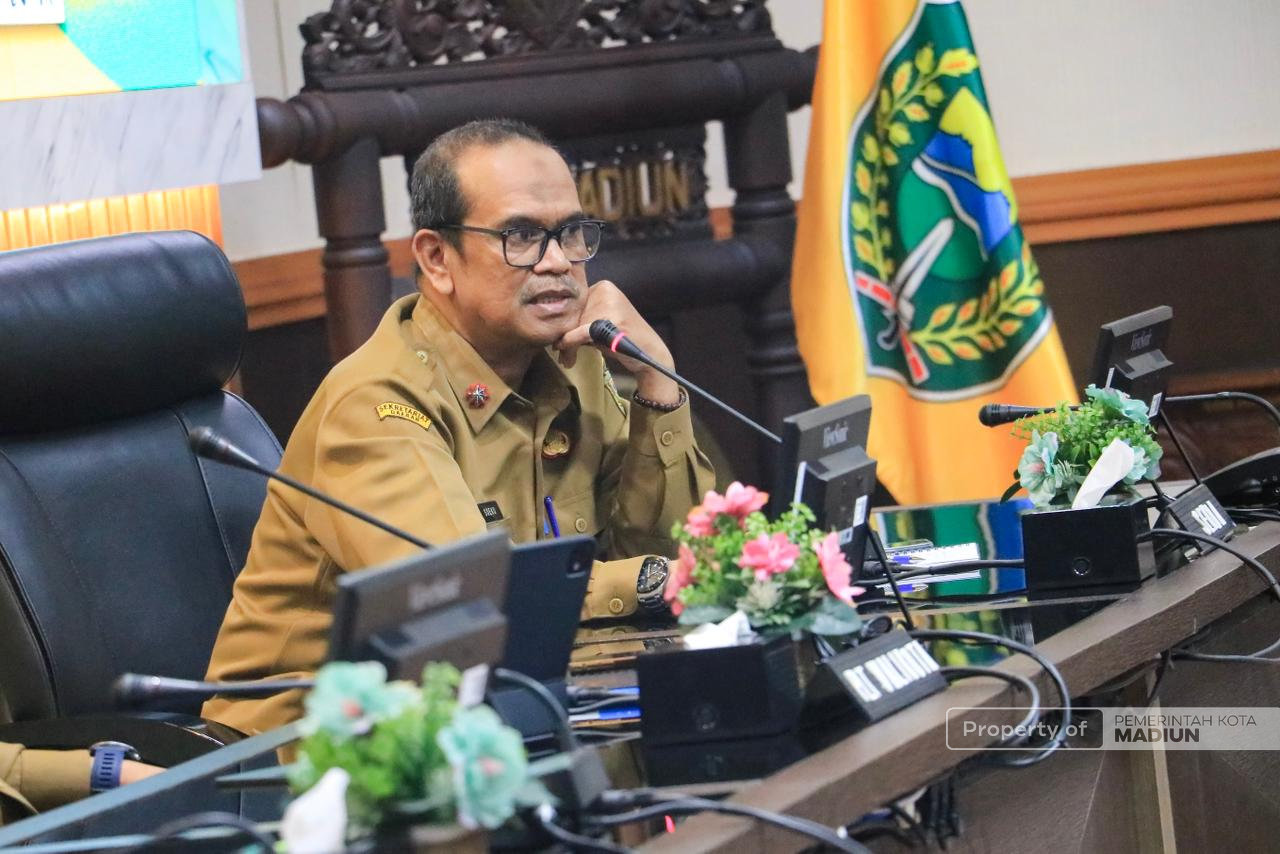 Pimpin Rapat Dinas, Plt Wali Kota Madiun Tekankan Kesiapan OPD dan Pelayanan Publik Jelang Lebaran