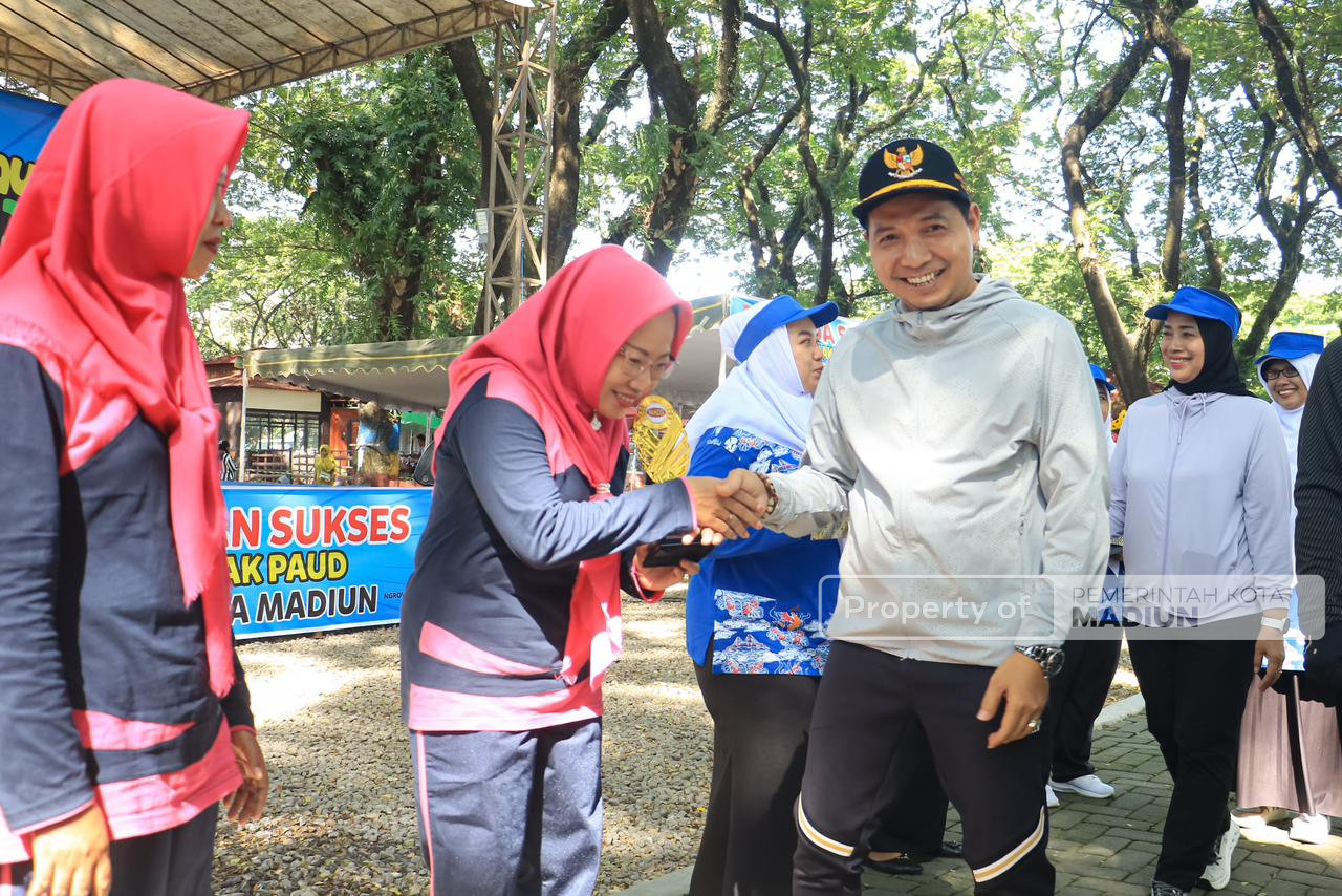 Buka Gebyar Anak PAUD, Wali Kota Madiun Ajak Orang Tua dan Guru Kawal Pertumbuhan Generasi Emas