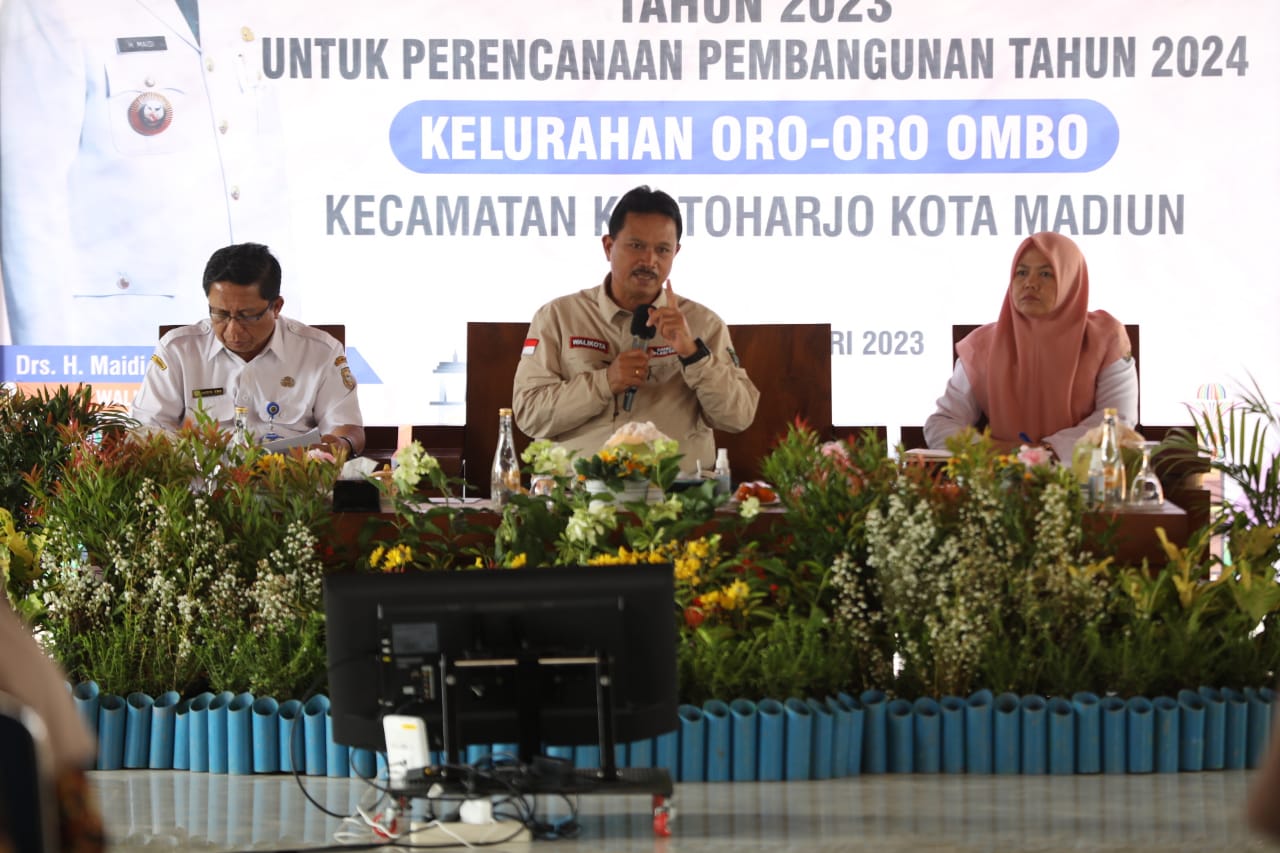 Musrenbang di Tiga Kelurahan, Wali Kota Ajak Warga Sampaikan Usulan Pembangunan