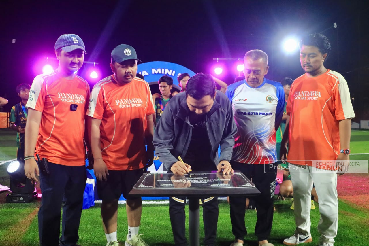 Resmikan dan Hadiri Turnamen Pandawa Social Sport, Plt Wali Kota Dorong Kompetisi Rutin Perkuat Sport Tourism