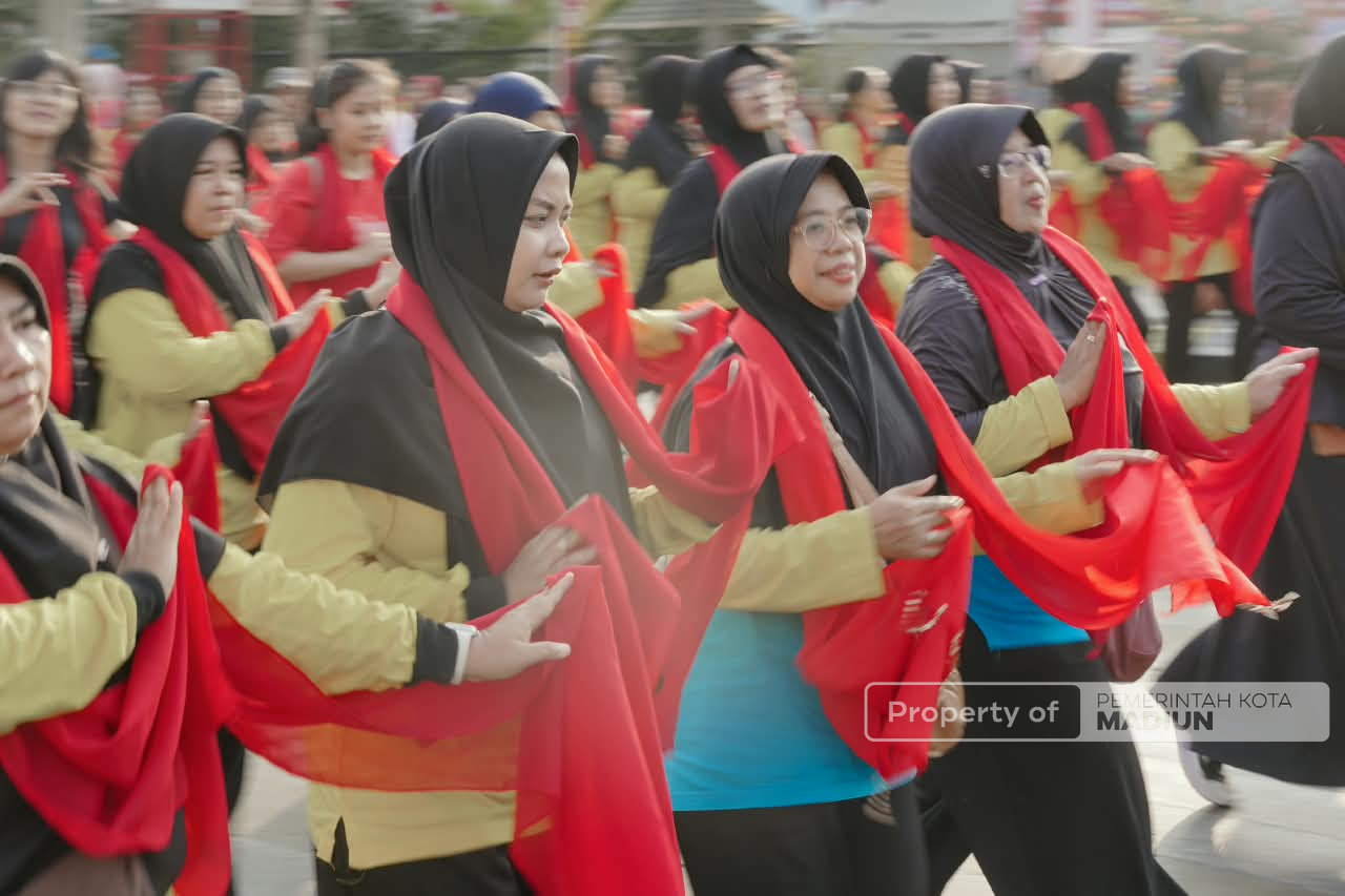 Madiun Menari Kurang Enam Hari Lagi, Plt Wali Kota Kembali Tinjau Persiapan di Lokasi