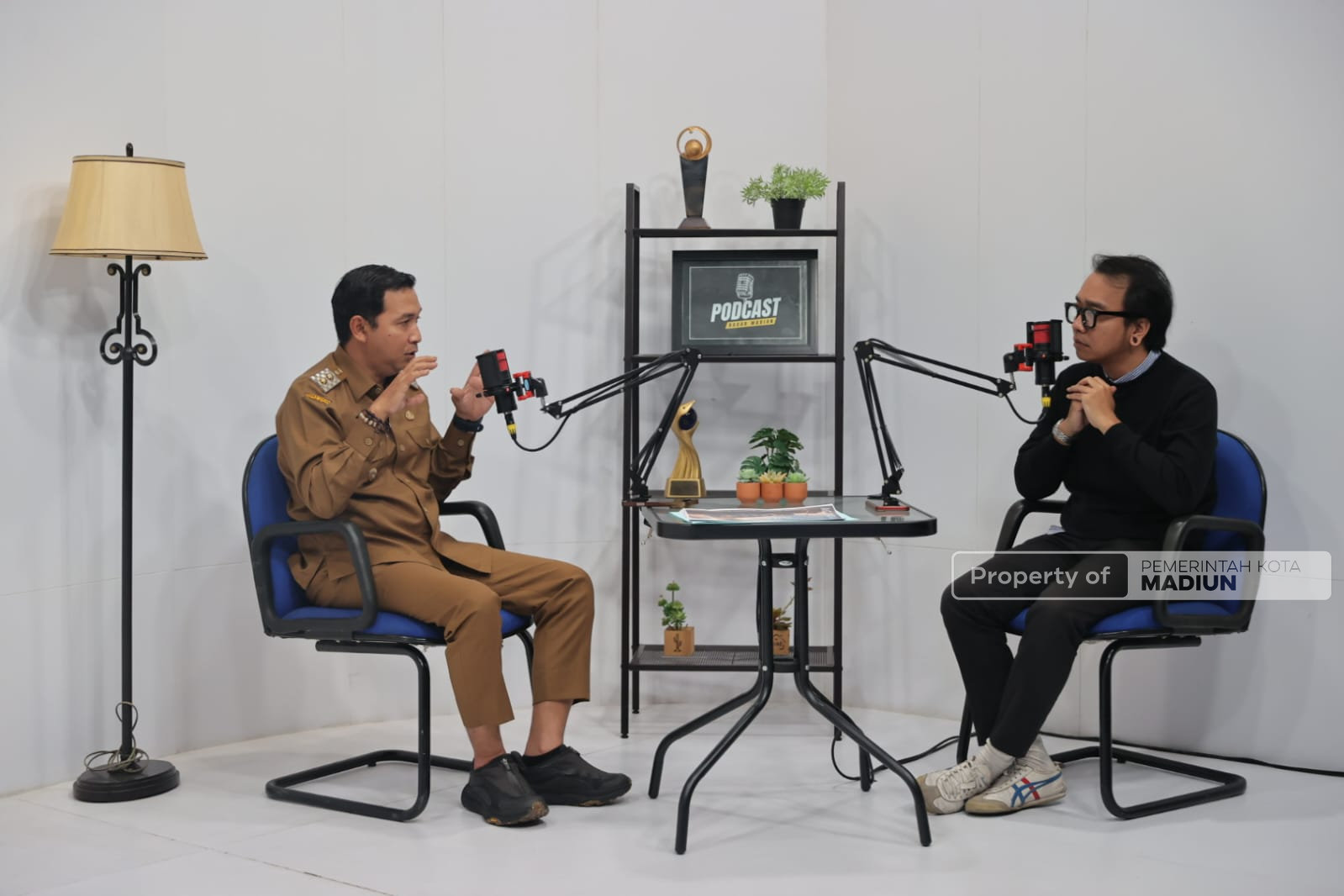 Plt Wali Kota Madiun Isi Podcast Hari Jadi ke-108, Ajak Warga Ikut Meriahkan Rangkaian Acara