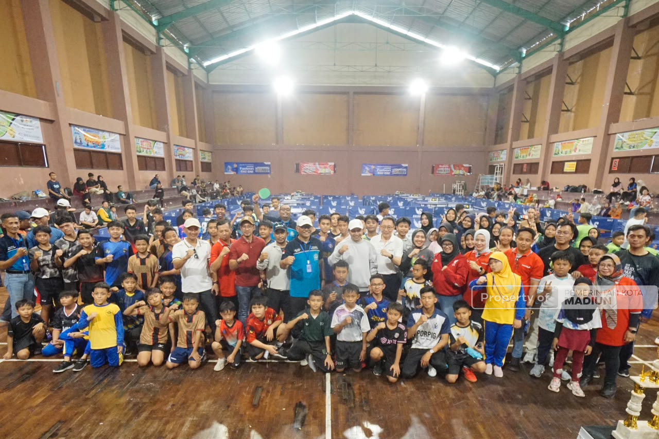 Gowes Sambangi Sejumlah Agenda, Plt Wali Kota Madiun Dorong Penguatan Ekosistem Olahraga