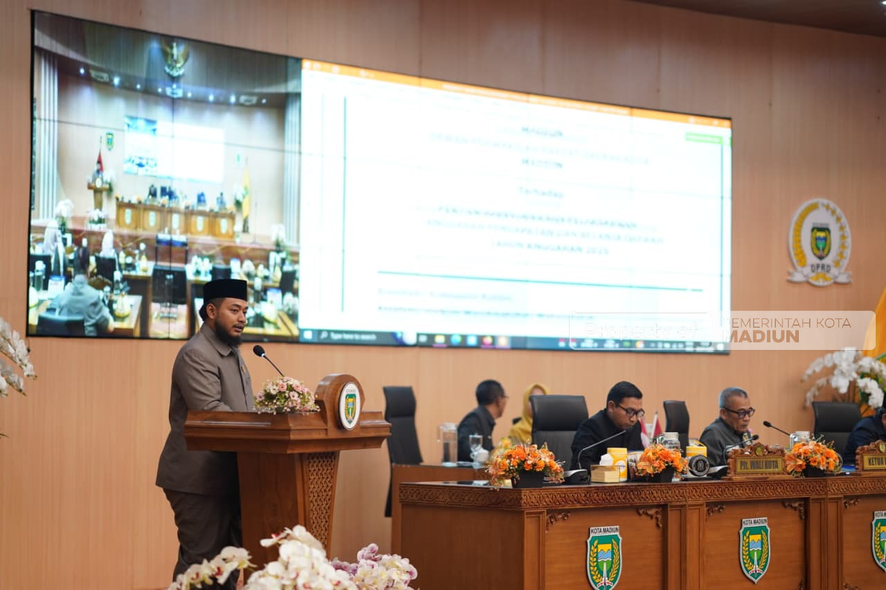 Pemkot Madiun Komitmen Tindak Lanjuti Masukan DPRD, Plt: Jadi Bahan Evaluasi Ke Depan