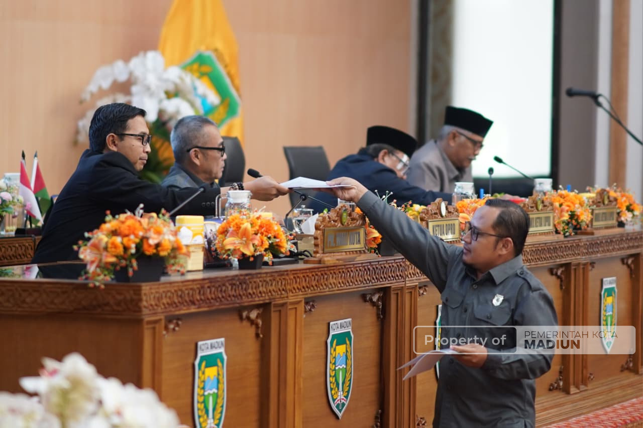 Pemkot Madiun Komitmen Tindak Lanjuti Masukan DPRD, Plt: Jadi Bahan Evaluasi Ke Depan