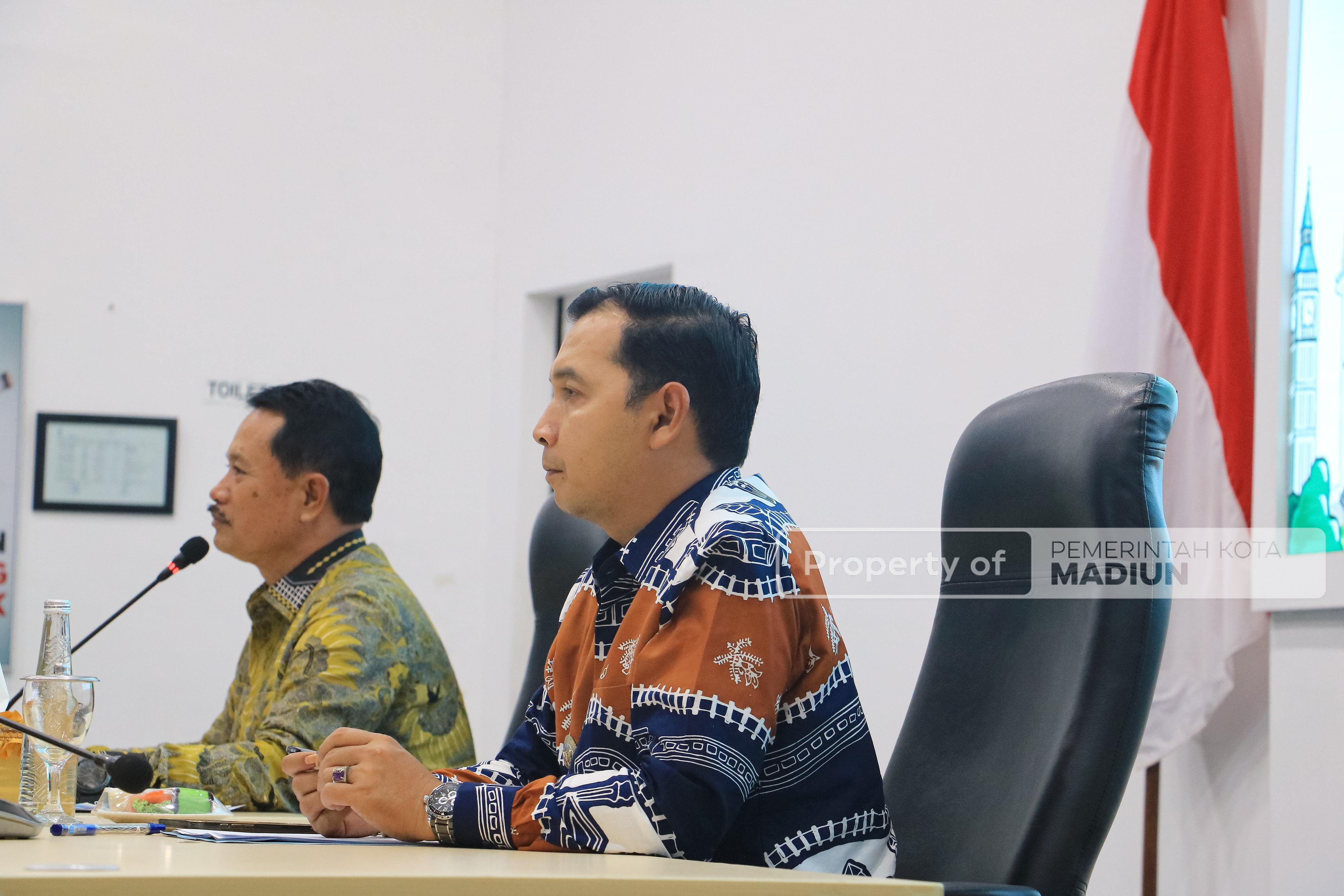 Penilaian Penghargaan Penamaan Rupabumi, Wali Kota Paparkan Inovasi Sirupa Kota Madiun di Hadapan Juri