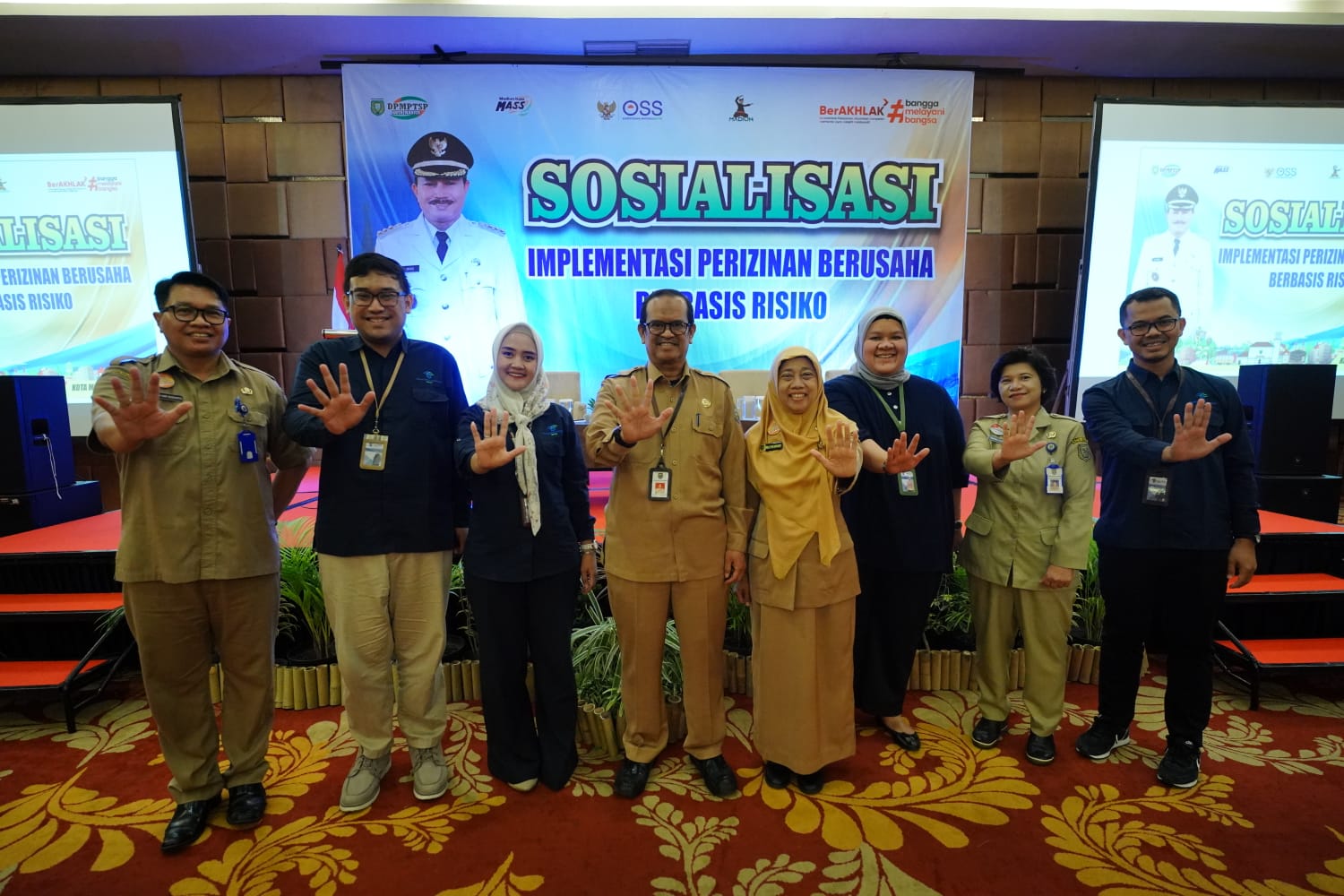 Permudah Investasi di Kota, Pemkot Gelar Sosialisasi Perizinan Berbasis Resiko Kepada Pelaku Usaha