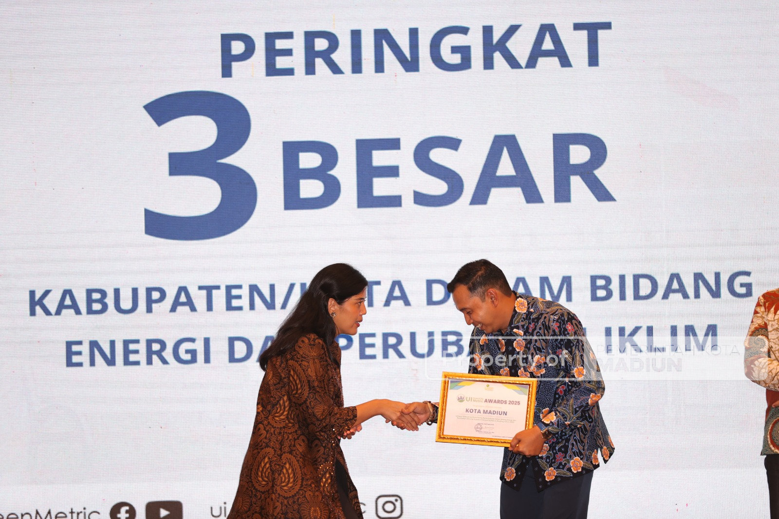 Kota Madiun Sukses Jadi Tuan Rumah UI Green City Metric 2025, Juga Raih Empat Penghargaan Sekaligus