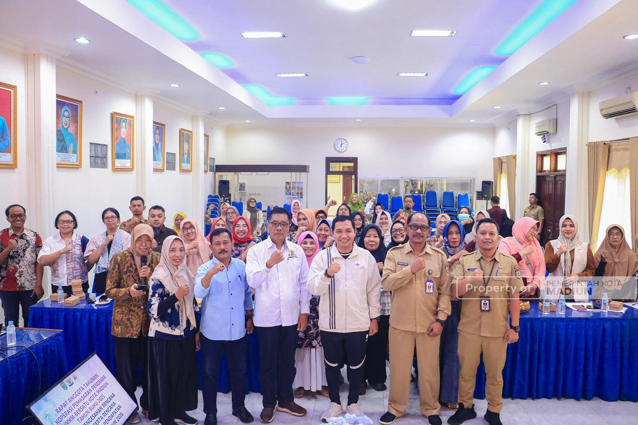 Hadiri RAT Koperasi Pendekar, Plt Wali Kota Dorong Koperasi Jadi Motor Penggerak UMKM Naik Kelas