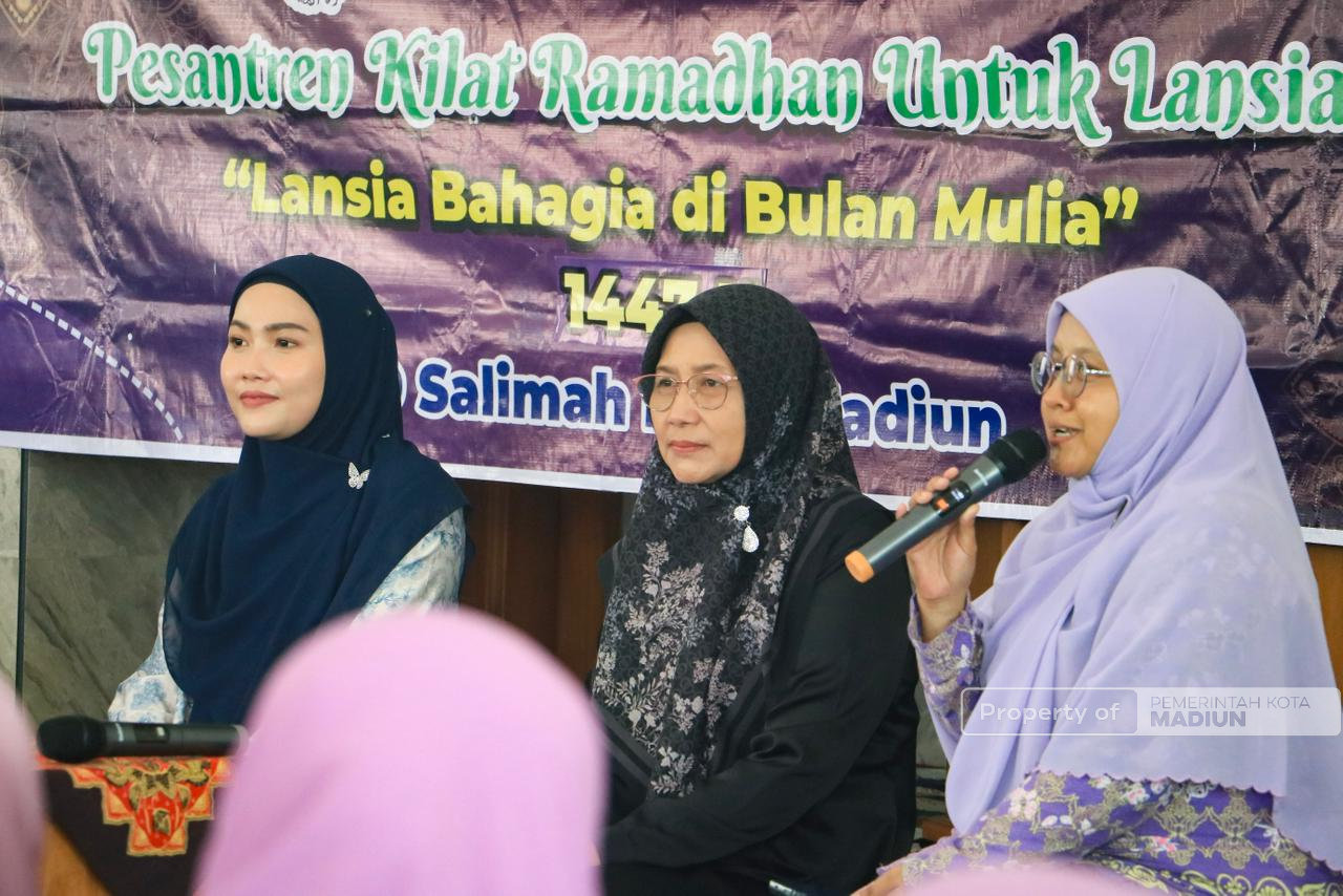 Lansia Lebih Bahagia, Plt Wali Kota Madiun Umumkan Indeks Pembangunan Manusia Kota Madiun Meningkat