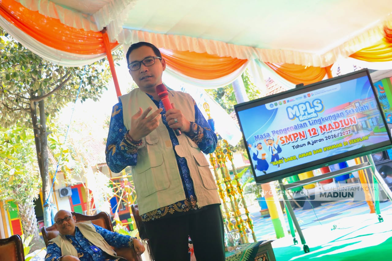 Cetak Generasi Cerdas dan Berkarakter, Plt Wali Kota Madiun Perkuat Pendidikan Karakter Sejak MPLS