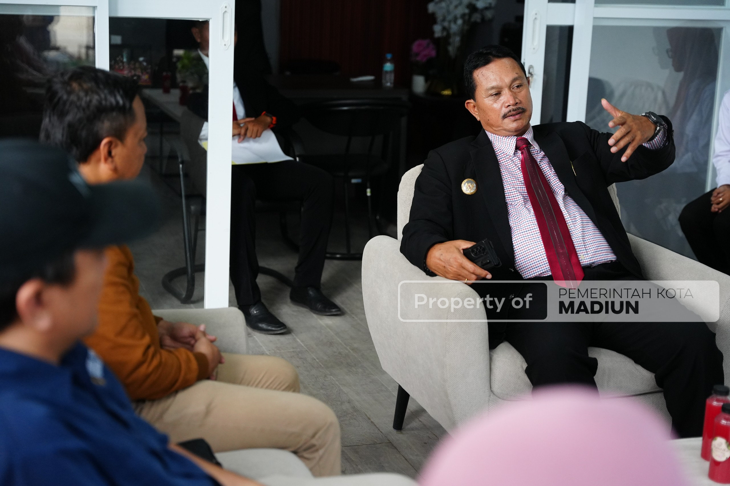 Terima Audiensi Bersama KI Prov. Jatim, Wali Kota Madiun Tingkatkan Keterbukaan Informasi Publik