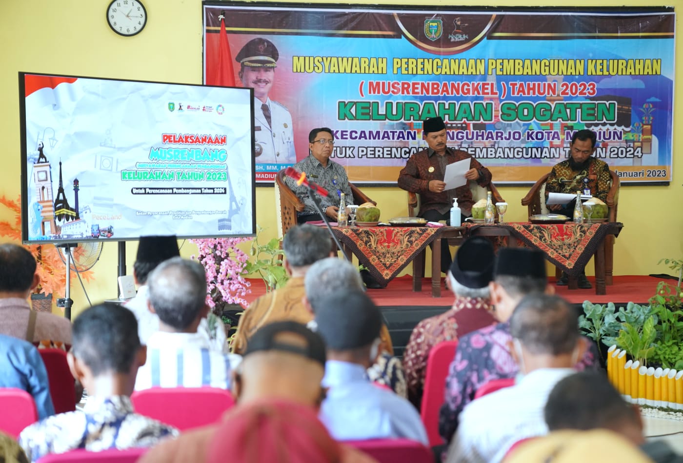 Hadiri Musrenbang Kelurahan, Wali Kota Ingin Pembangunan Lebih Detail Dan Merata