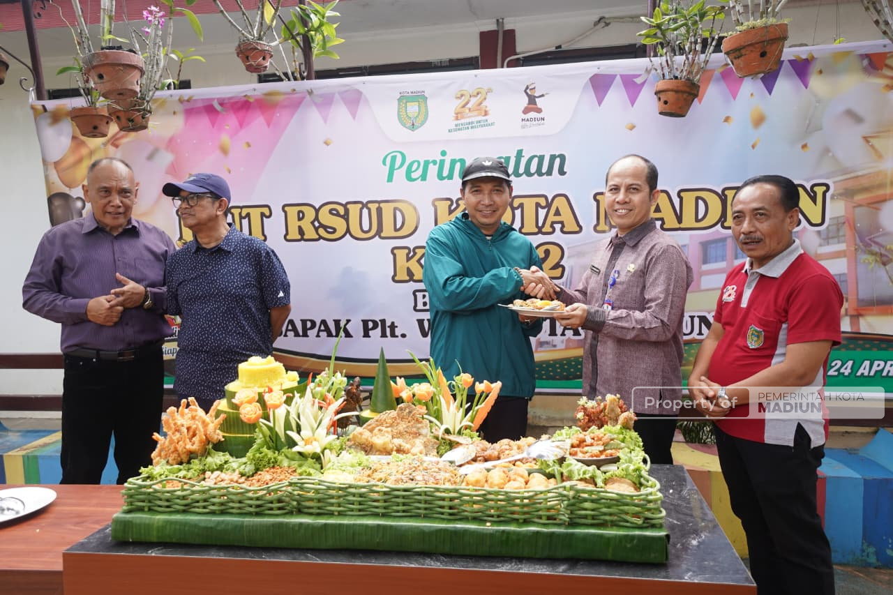 Peringati HUT ke-22 RSUD Kota Madiun, Plt Wali Kota Dorong Peningkatan Layanan dan Inovasi