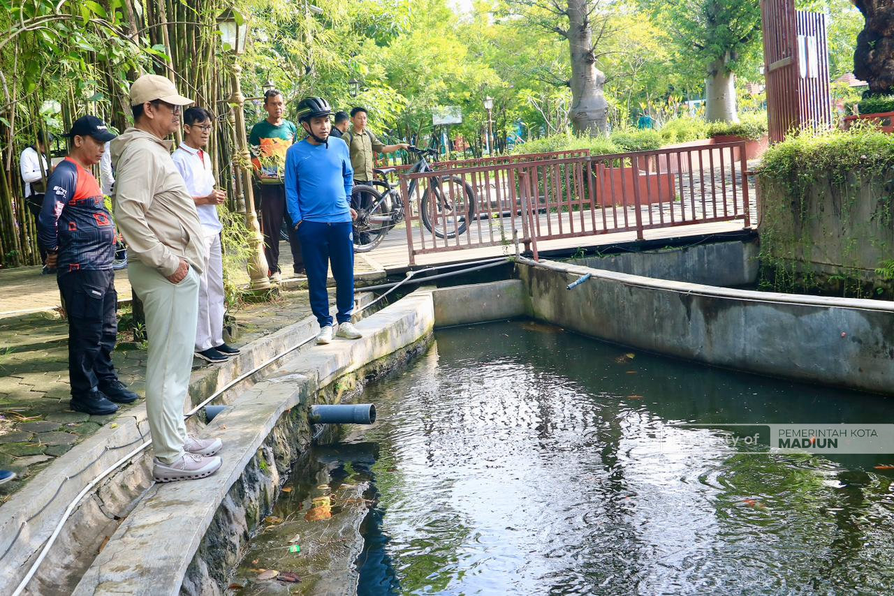 Gowes Tinjau Lapangan, Plt Wali Kota Madiun Siapkan Pengembangan Destinasi Baru