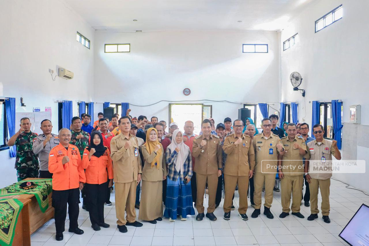 Antisipasi Kemarau Ekstrem, Pemkot Madiun Gelar Pelatihan Keluarga Tanggap Bencana di Tawangrejo