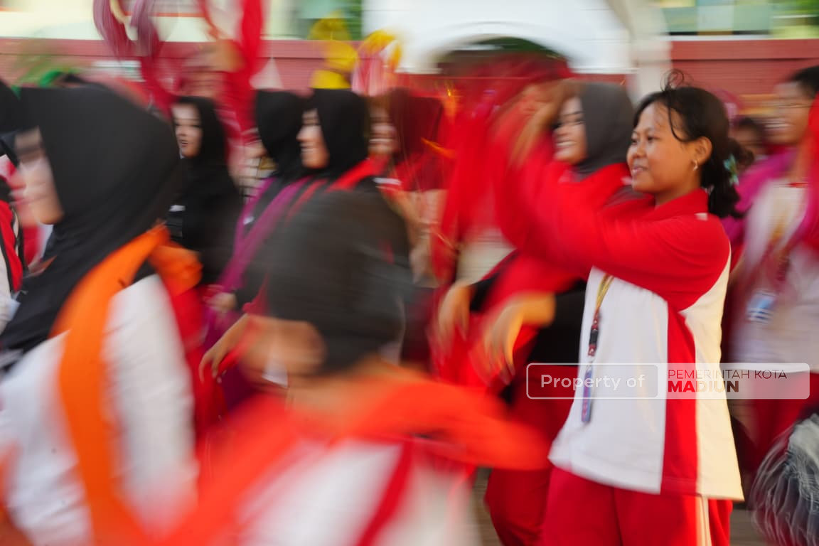 Apresiasi Semangat Peserta Madiun Menari, Plt Wali Kota: Persiapan Terus Berkembang