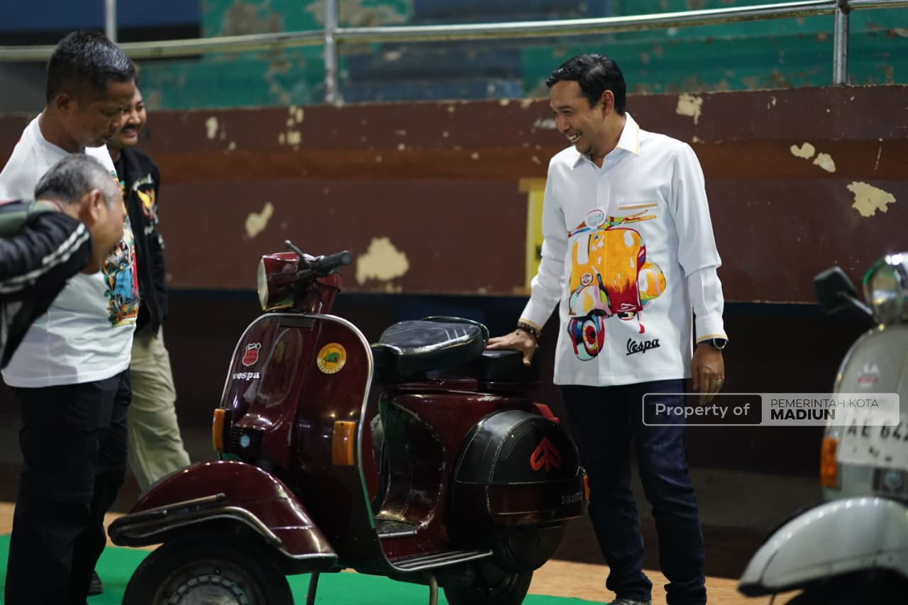 Black Scooter Gagak Rimang Jadi Pembuka Rangkaian HUT ke-108 Kota Madiun
