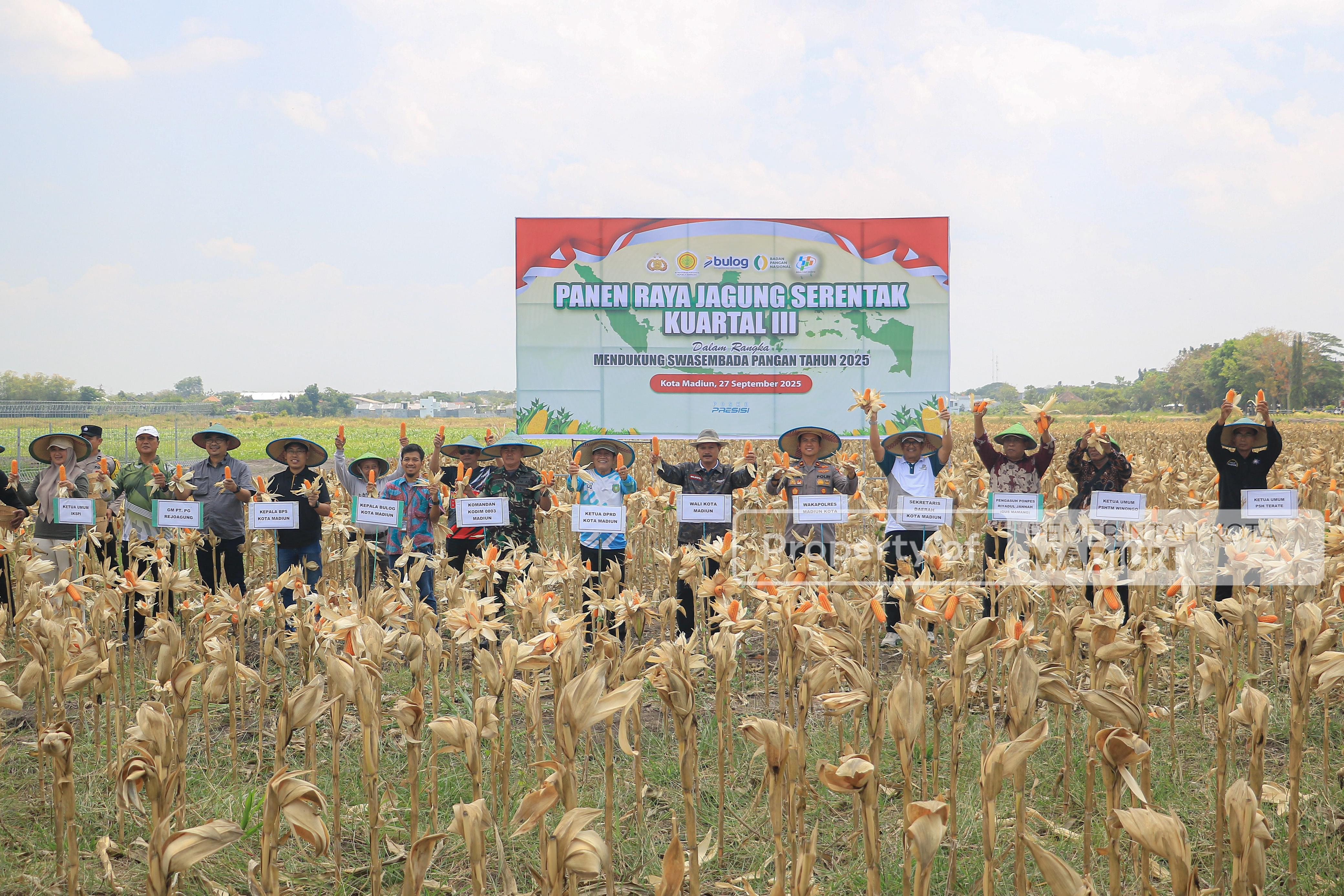 Sinergi Pemerintah dan Polri Perkuat Ketahanan Pangan Lewat Panen Raya Jagung Serentak Kuartal III