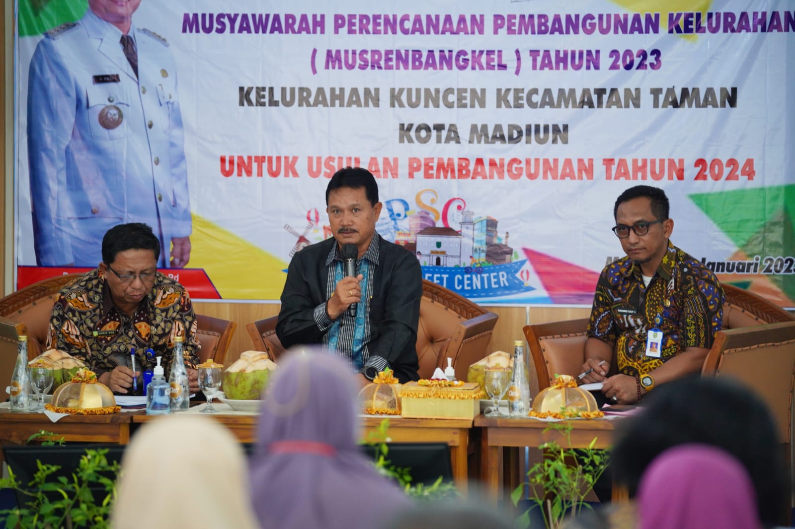 Gelar Musrenbang Kelurahan di Tiga Lokasi, Wali Kota Harap Seluruh Pihak Makin Bersinergi