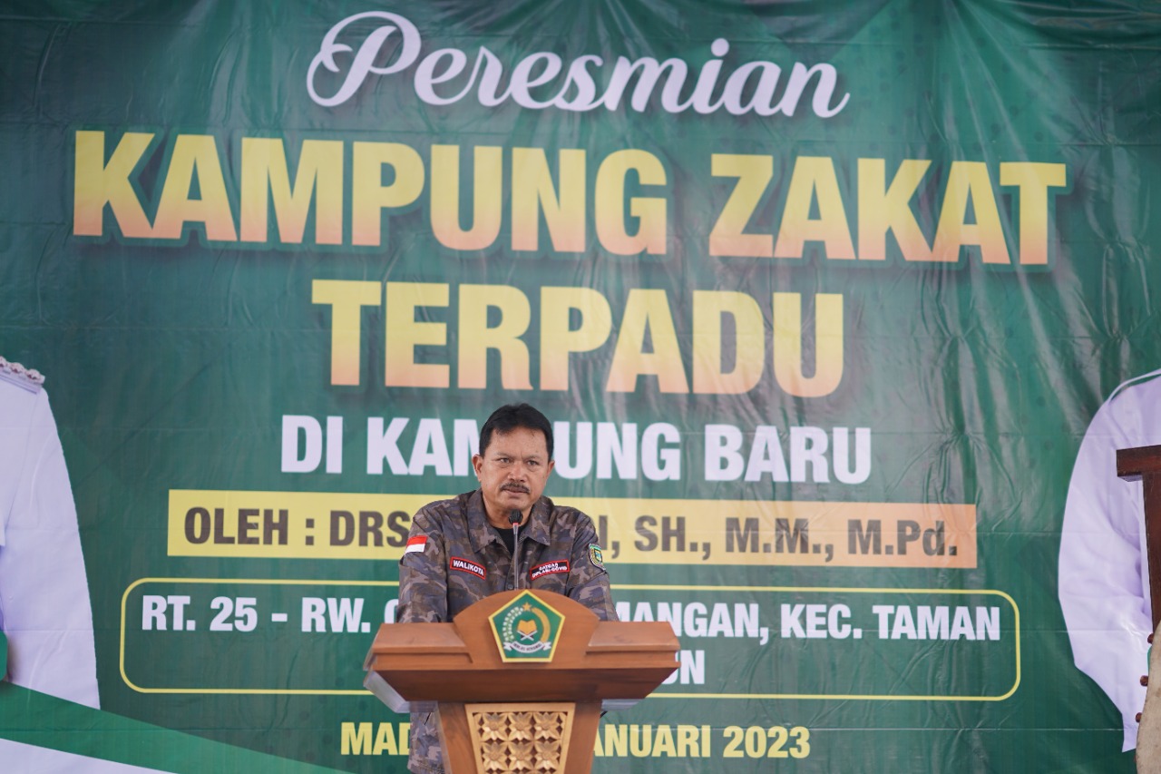Resmikan Kampung Zakat, Wali Kota Harap Bisa Bantu Tingkatkan Kesejahteraan Warga