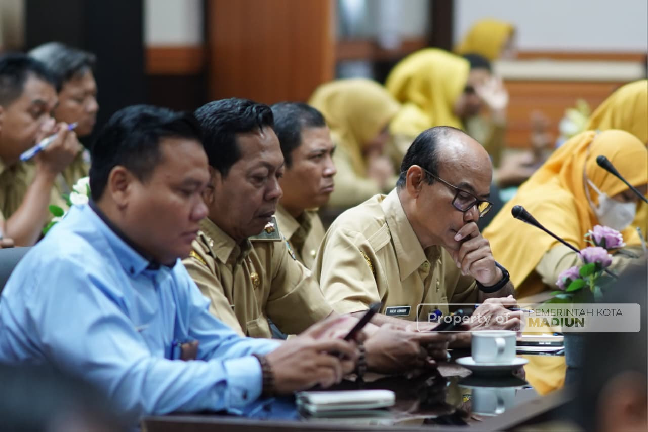 Pimpin Rapat Dinas, Plt Wali Kota Sampaikan Arahan Mendagri Soal Penguatan Integritas dan Pencegahan Korupsi