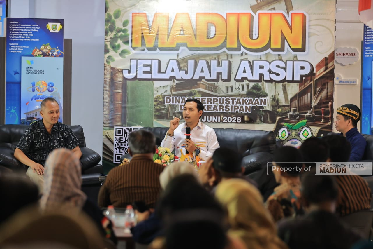Lewat Madiun Jelajah Arsip, Plt Wali Kota Madiun Dorong Pelestarian Sejarah dan Budaya Kota