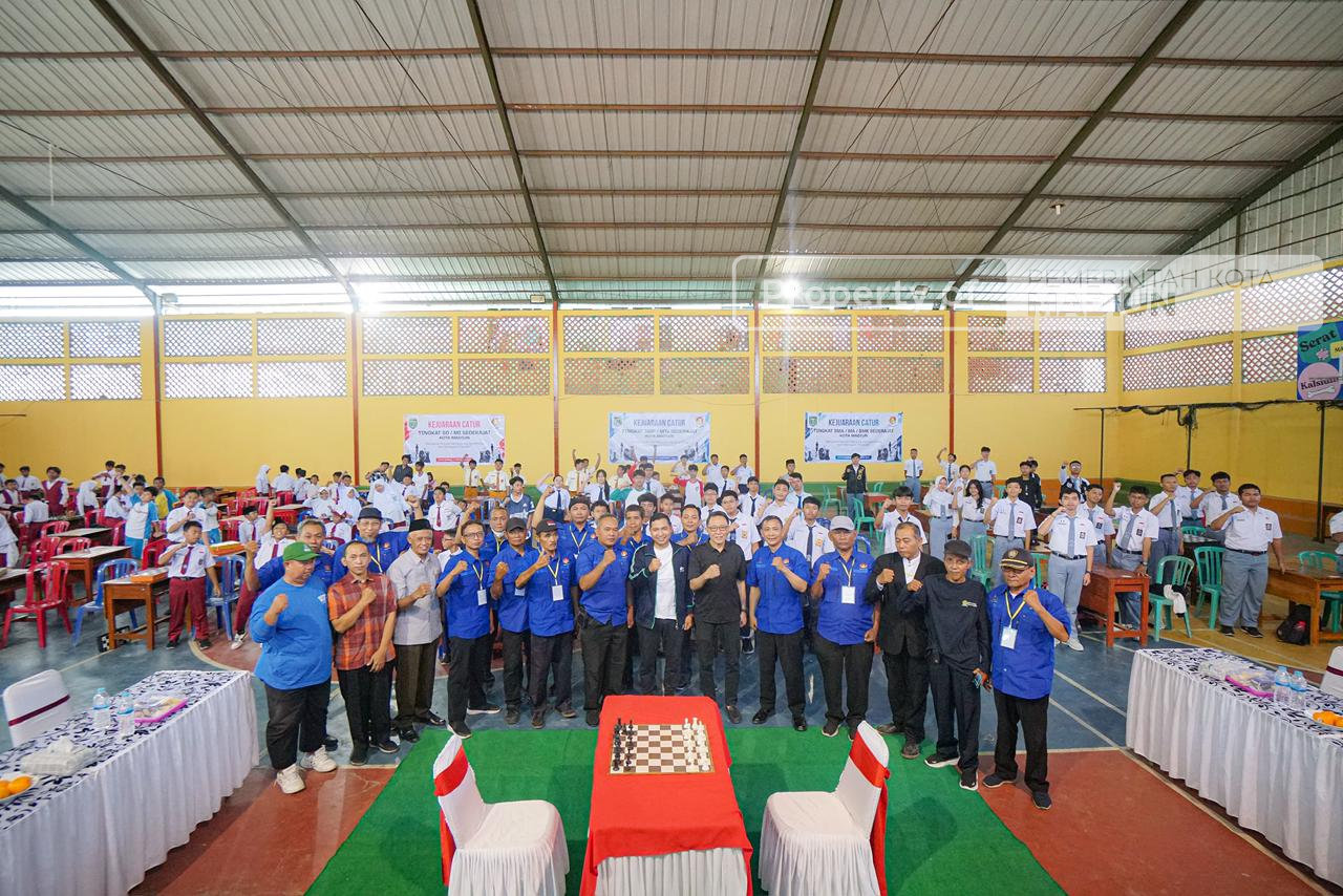 Wakil Wali Kota Madiun Buka Kejuaraan Catur Pelajar 2025, Dorong Prestasi dan Promosi Kota Lewat Catur