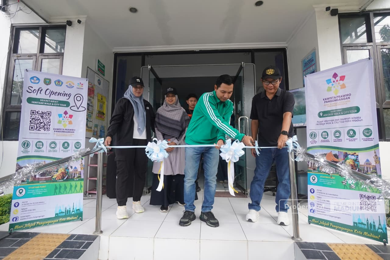 Walk Heritage Pangongangan Resmi Dikenalkan, Hidupkan Kembali Wisata Sejarah Kota Madiun