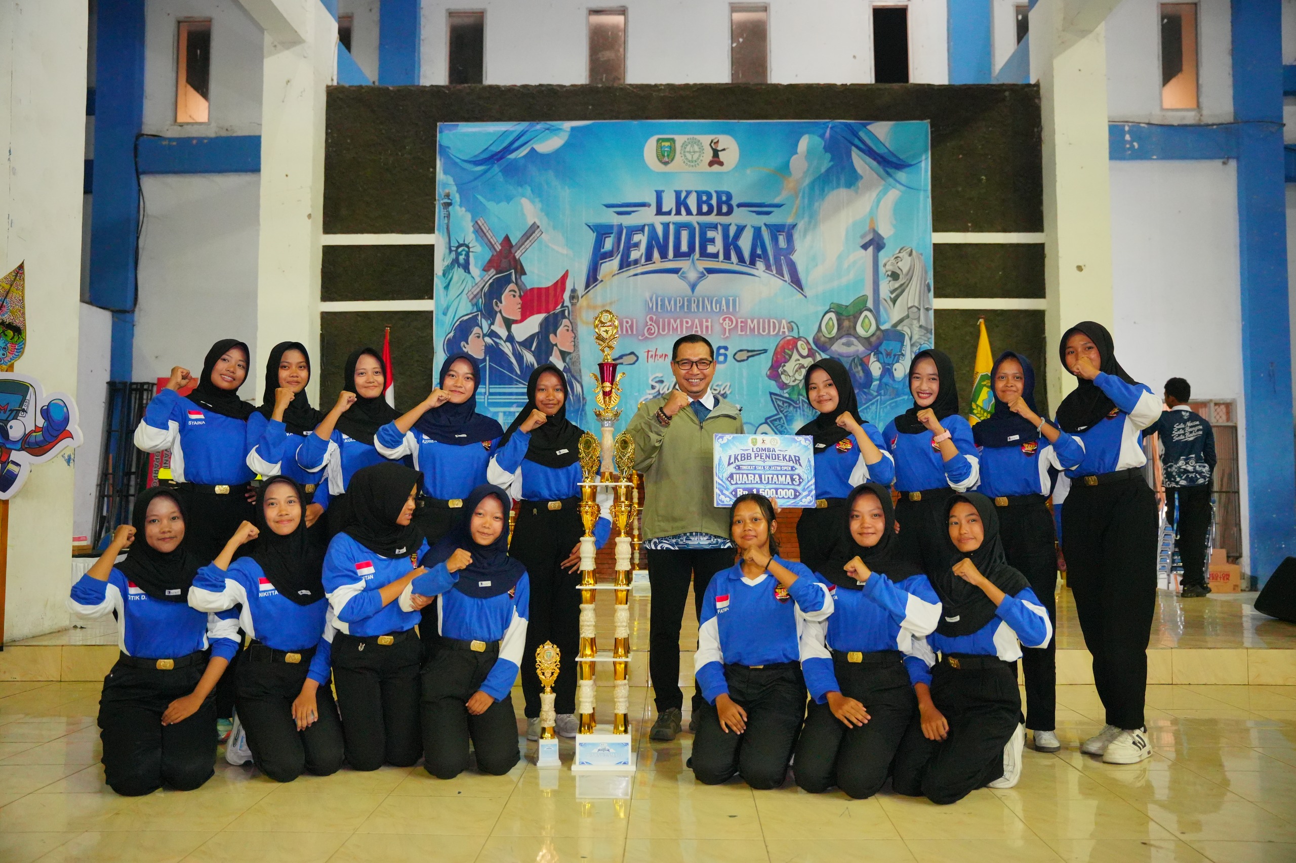Bukan Sekadar Baris-Berbaris, LKBB Pendekar Tanamkan Tanggung Jawab dan Kerja Sama Tim