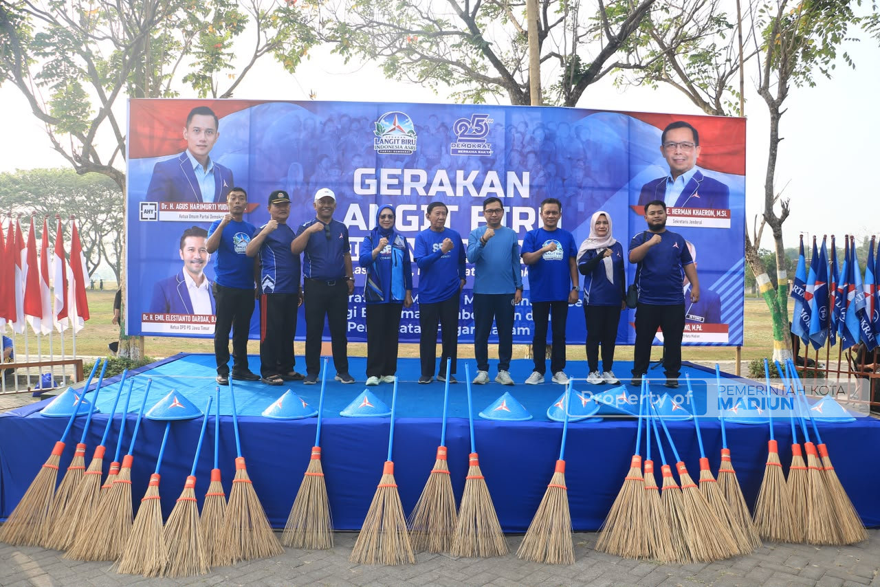 Hadiri HUT Ke-25 Partai Demokrat, Plt Wali Kota Dorong Kolaborasi Sukseskan Gerakan Indonesia ASRI