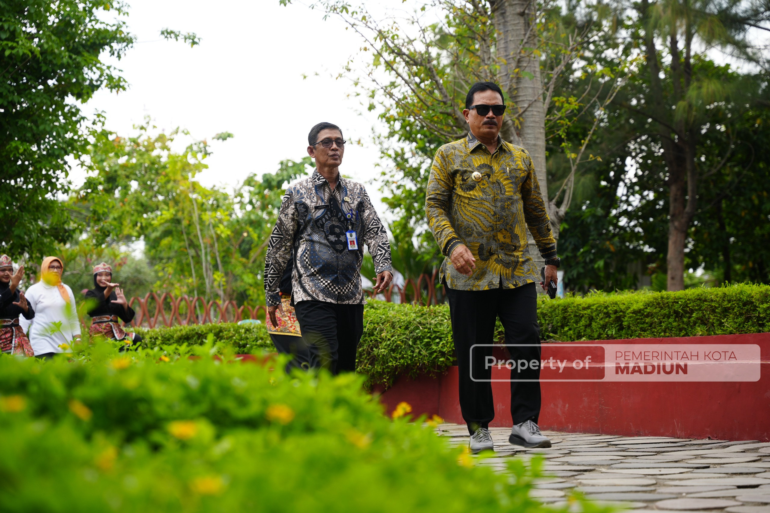 RTH Kota Madiun Jadi Wadah Kreativitas Pelajar, Wali Kota Dorong Seni Anak untuk Pelestarian Lingkungan
