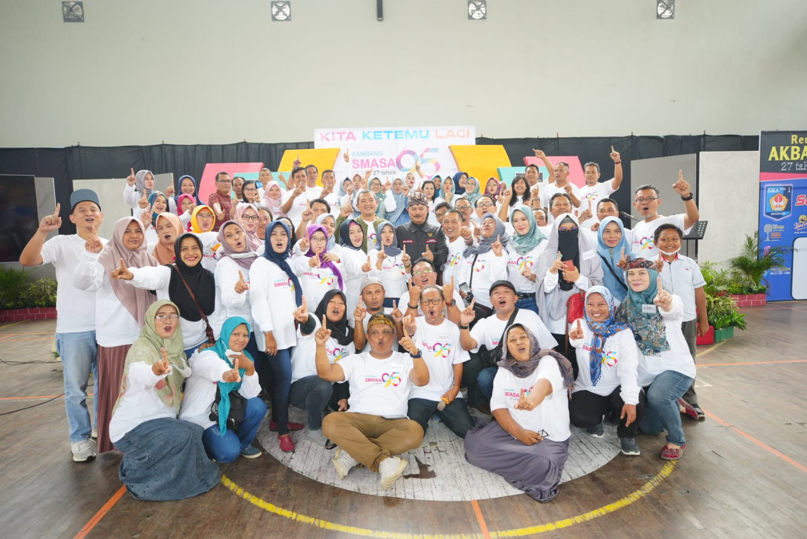 Hadiri Reuni Angkatan ‘95 SMASA, Wali Kota Ajak Alumni Ikut Andil Bangun Kota