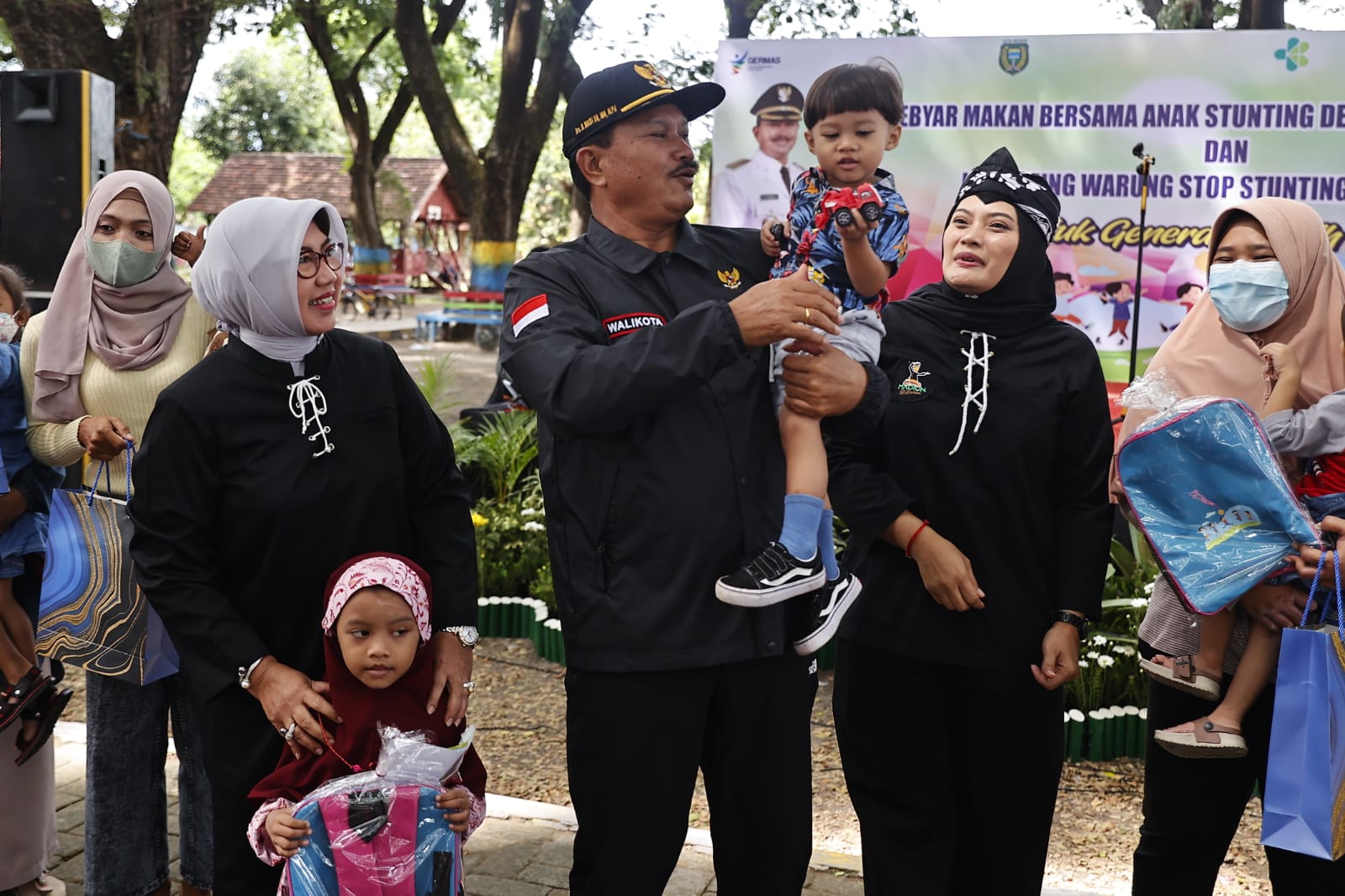 Semangati Anak Stunting, Wali Kota Gelar Event Makan Bersama