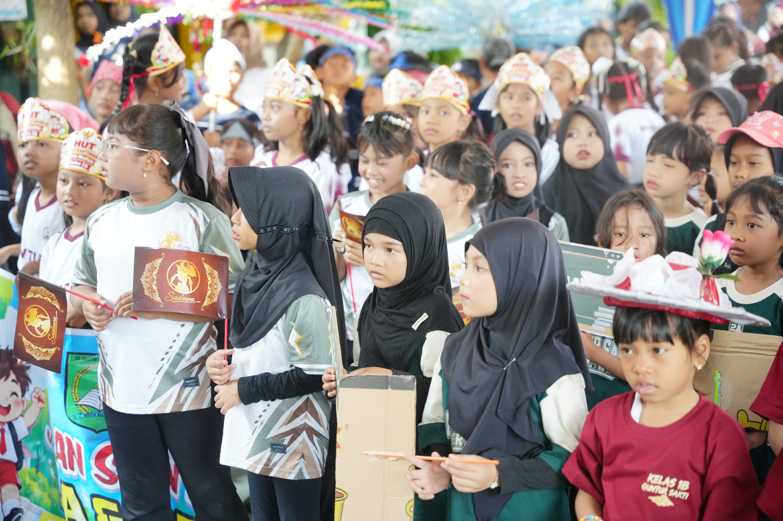 HUT SD Guntur Jadi Panggung Kreativitas Siswa, Beri Ruang bagi Anak untuk Berkembang