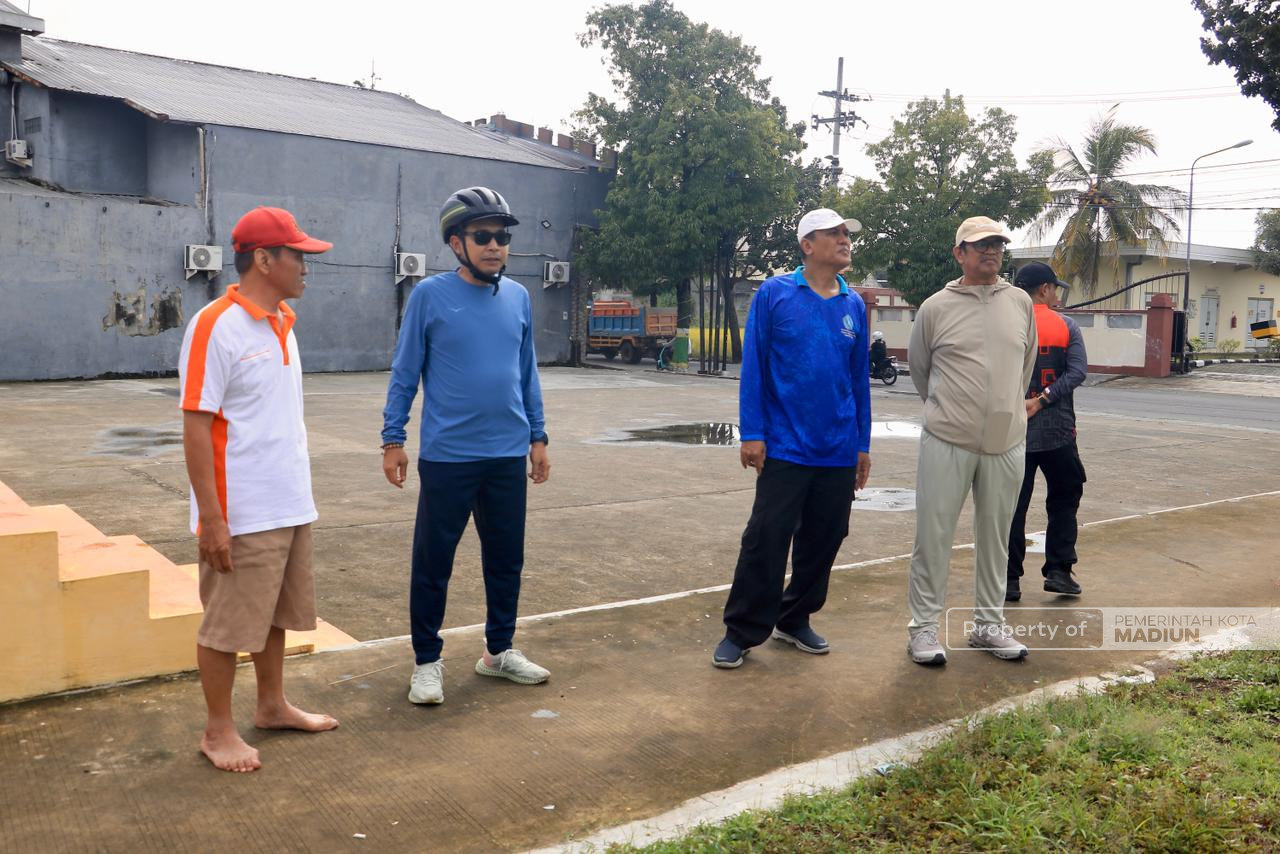 Gowes Tinjau Lapangan, Plt Wali Kota Madiun Siapkan Pengembangan Destinasi Baru