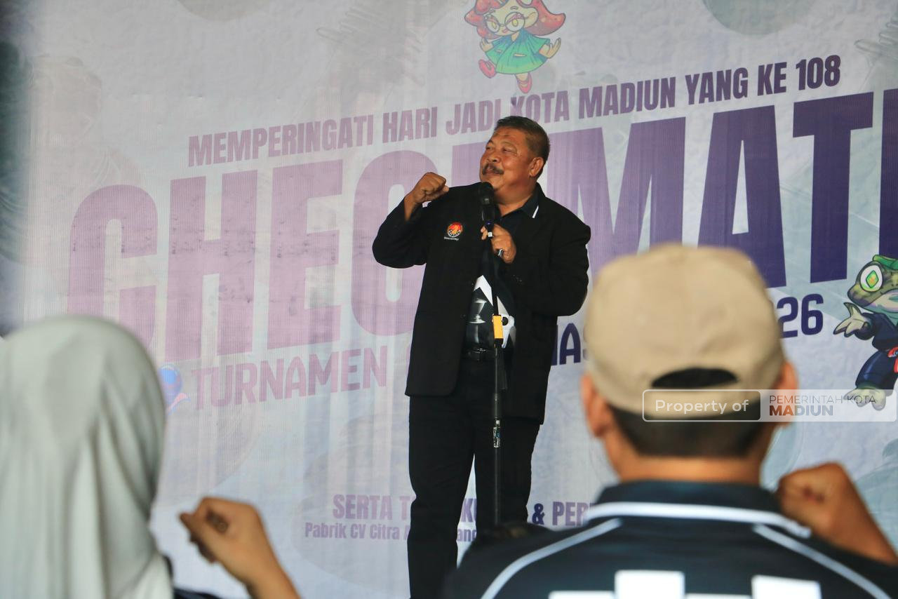 Buka Turnamen Catur dan Resmikan Pabrik Baru, Plt Wali Kota Madiun Harap Investasi dan Pembinaan Atlet Makin Berkembang