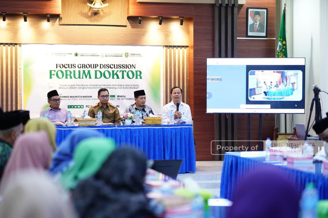 FGD Forum Doktor, Plt Wali Kota Perkuat Sinergi dengan ISNU dalam Pembangunan Kota Madiun