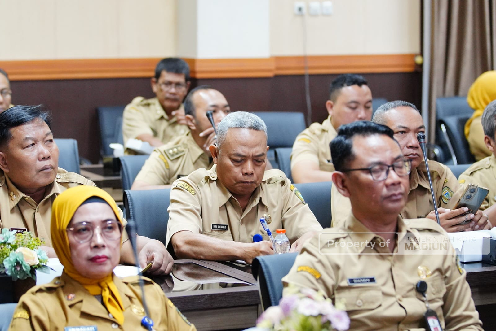 Plt Wali Kota Madiun Tekankan Penguatan Data Kelurahan dalam Rakor WBR dan Pemutakhiran DTSEN