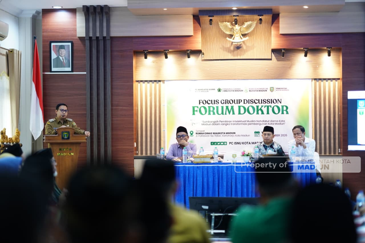 FGD Forum Doktor, Plt Wali Kota Perkuat Sinergi dengan ISNU dalam Pembangunan Kota Madiun