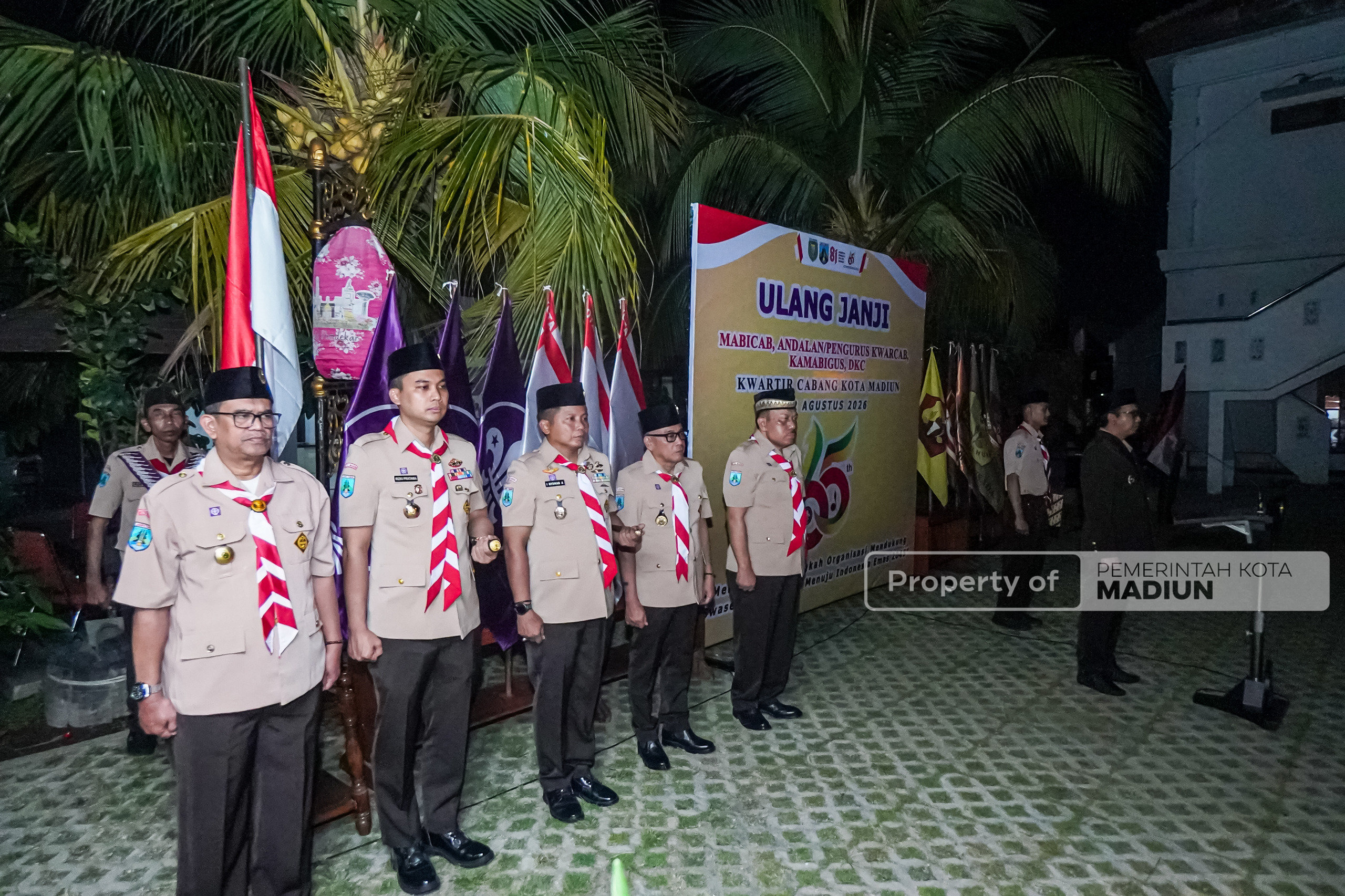 Ulang Janji Trisatya, Plt Wali Kota Madiun Ajak Anggota Pramuka Pegang Teguh Nilai Kepramukaan