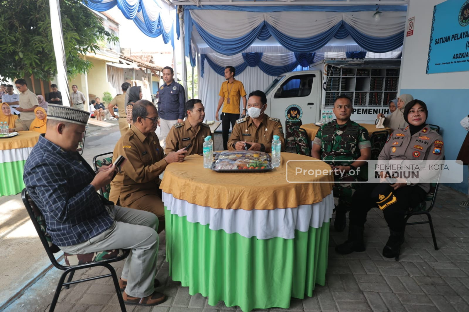 Jadi Dapur MBG Kedelapan, Wali Kota Madiun Resmikan Operasional SPPG Adzkia Nugraha