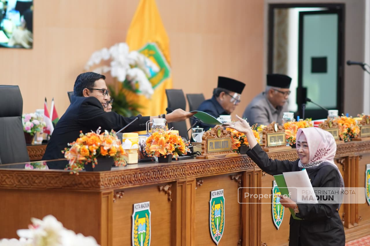Pemkot Madiun Komitmen Tindak Lanjuti Masukan DPRD, Plt: Jadi Bahan Evaluasi Ke Depan