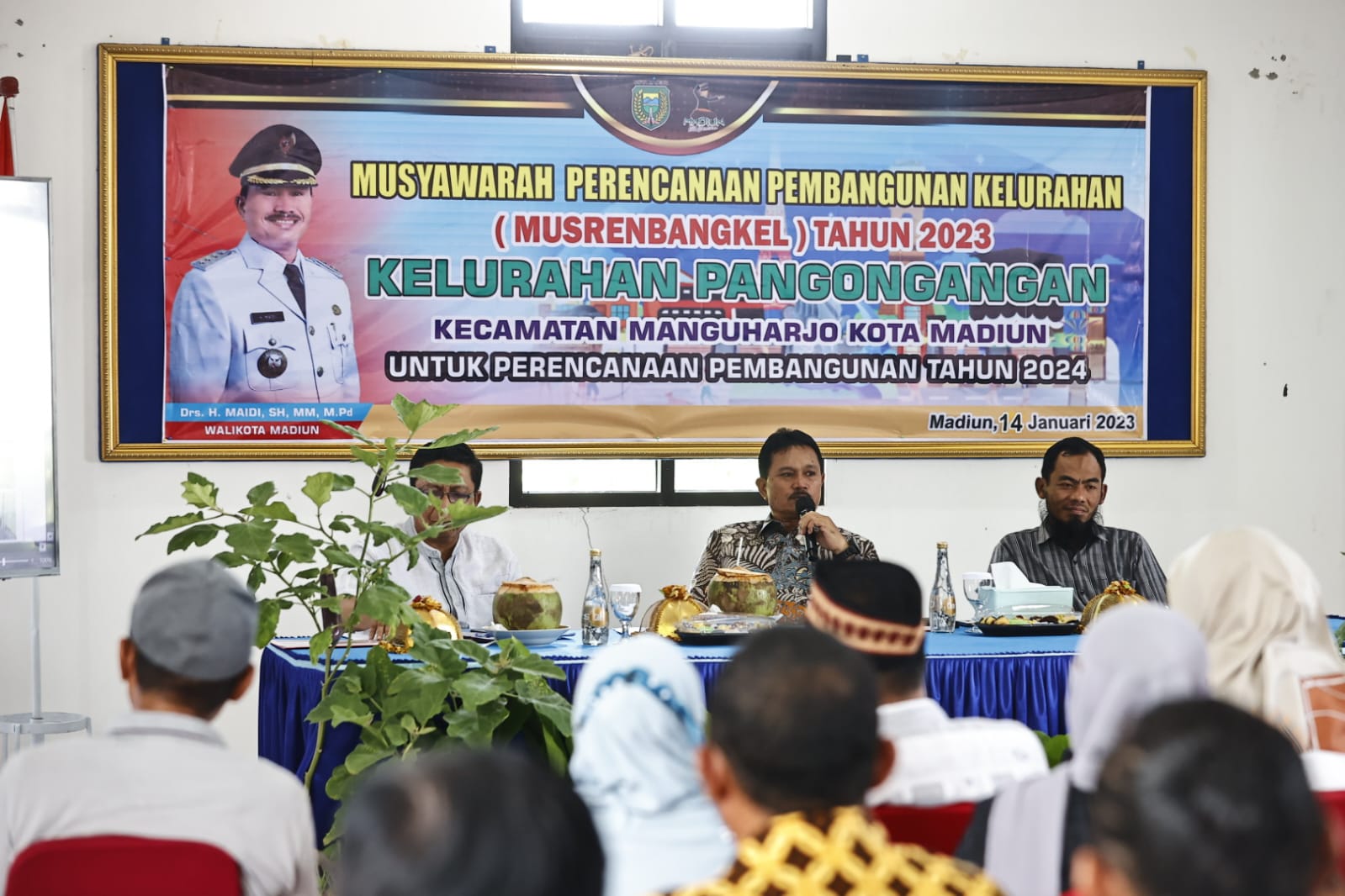 Matangkan Perencanaan Wali Kota Pimpin Musrenbang di Akhir Pekan